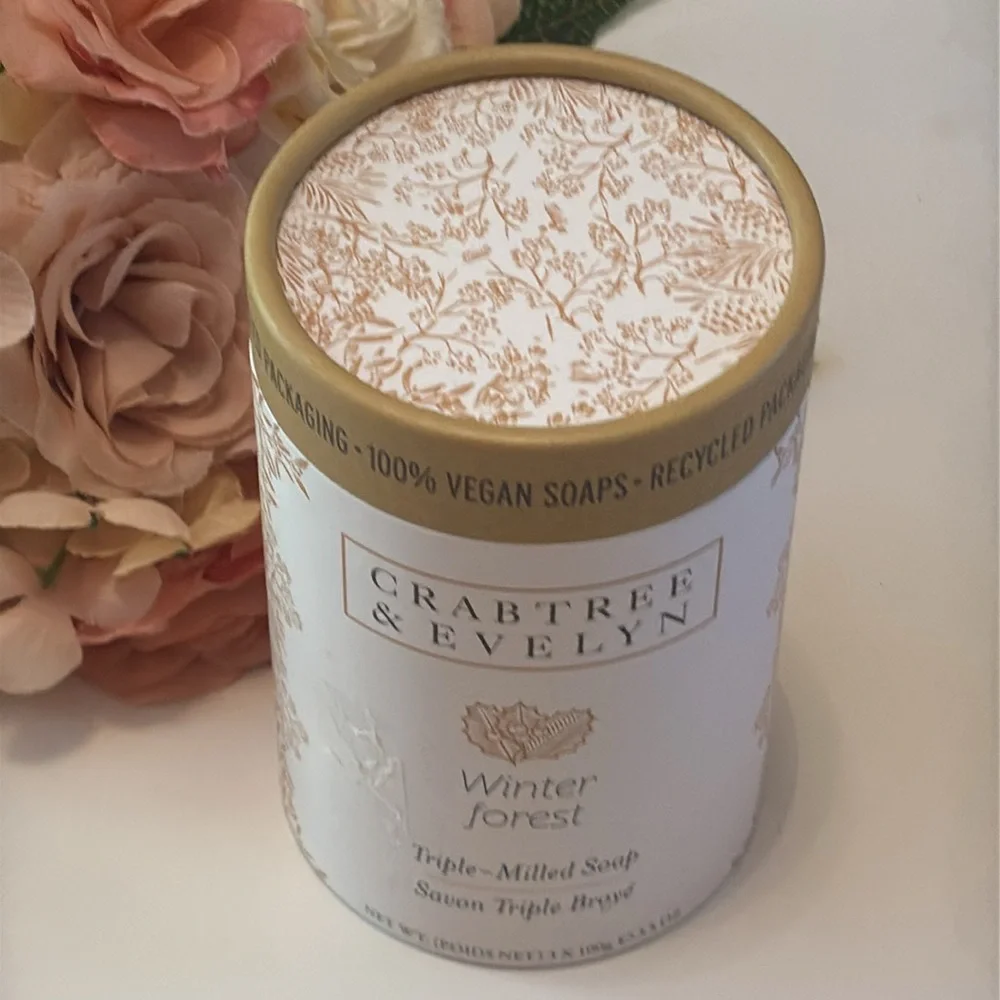 Crabtree & Evelyn Winter Forest Triple Milled Soap set
